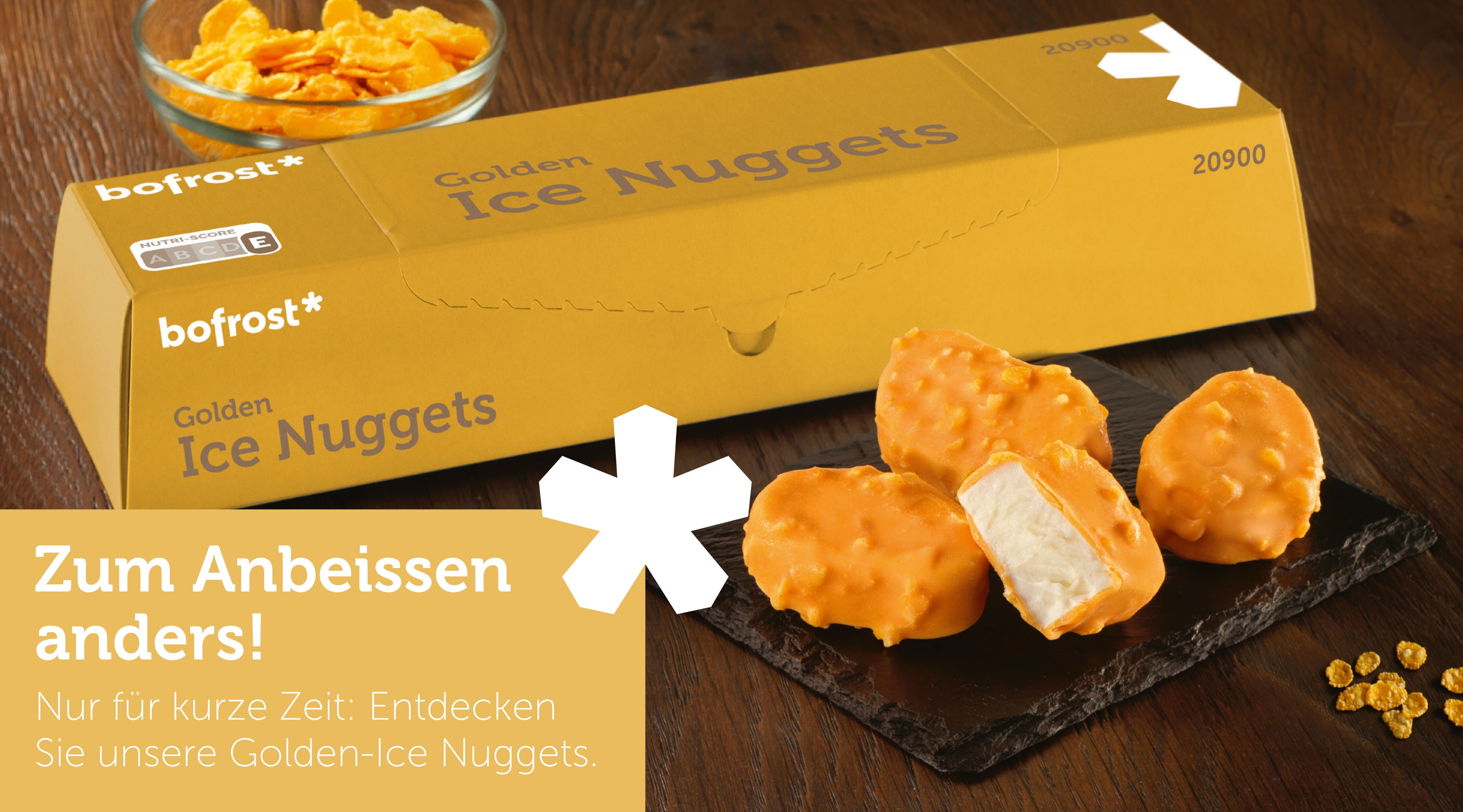 Golden Ice Nuggets